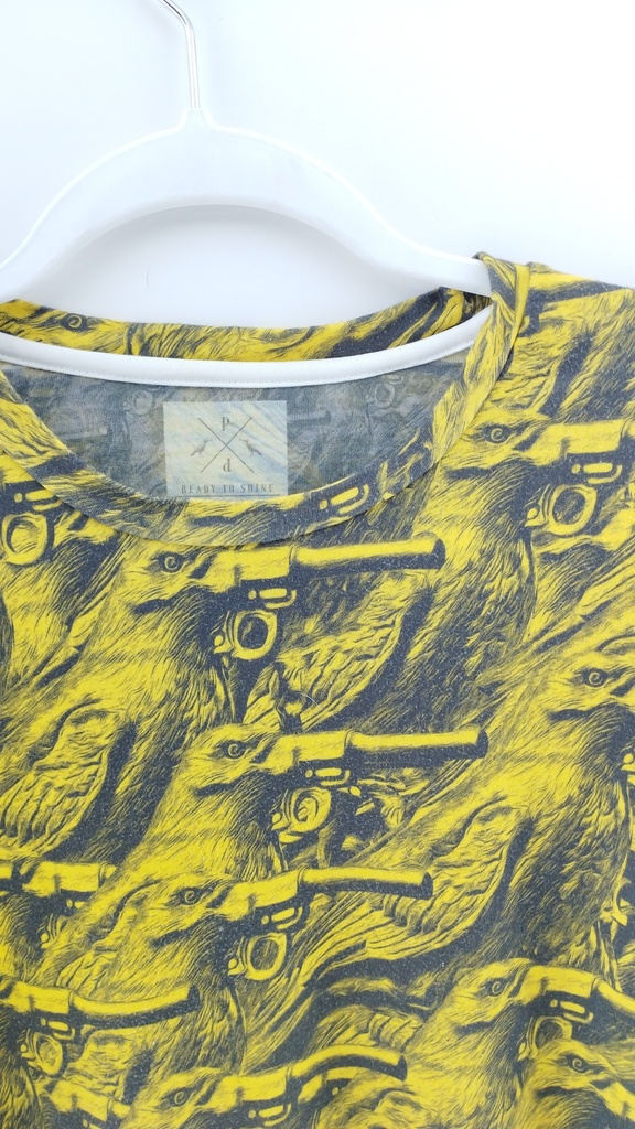 REMERA AMARILLA READY TO SHINE T:M