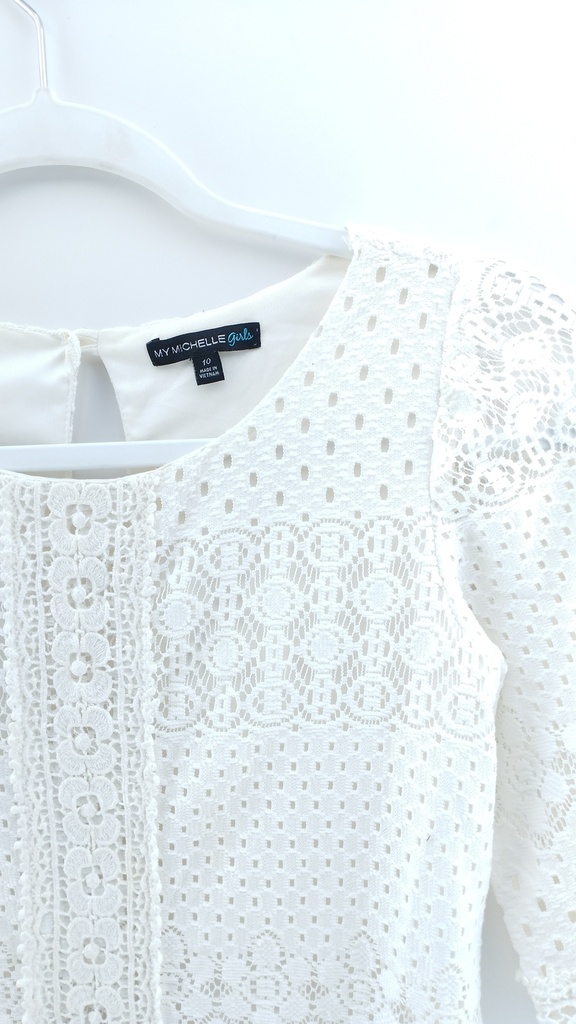VESTIDO BLANCO MY MICHELLE T:10