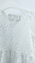 VESTIDO BLANCO BROER T: 2-3 años
