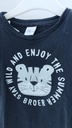 REMERA NEGRA BROER T:3-4 años