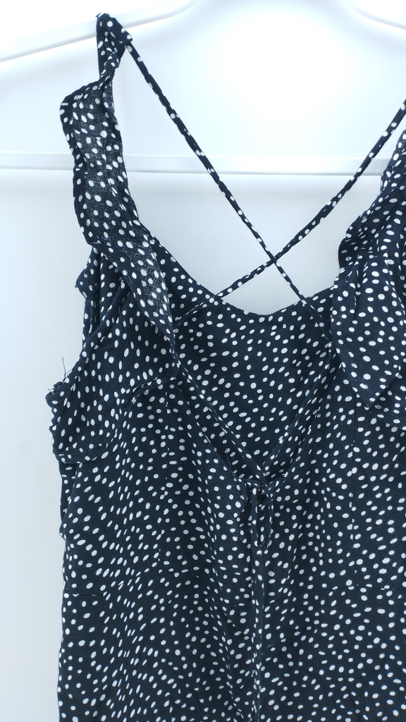 VESTIDO NEGRO LUNARES ICONO T:S