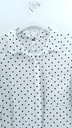 CAMISA BLANCA LUNARES SYBILLA T:S