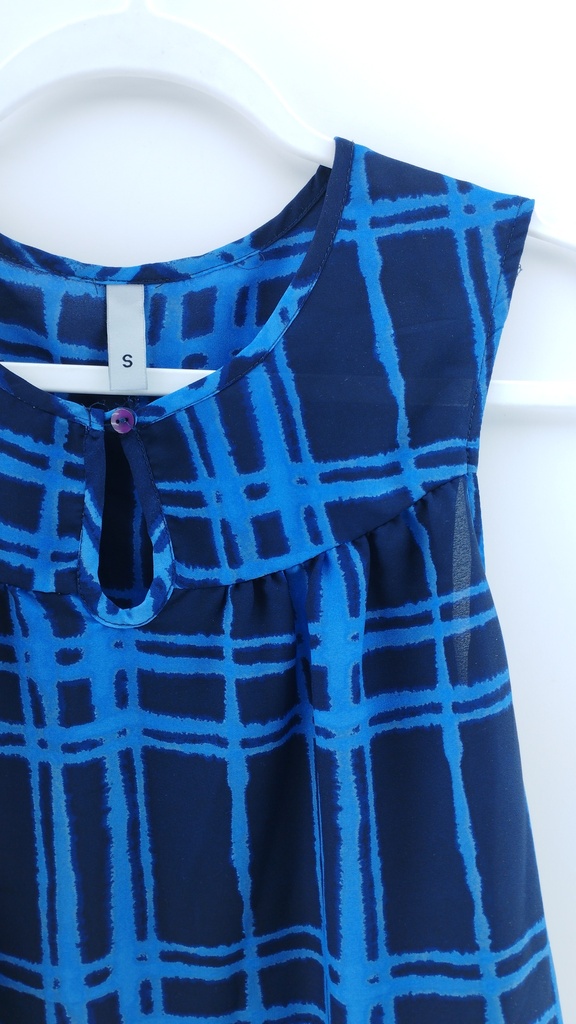 MUSCULOSA AZUL BOULEVARD T:S