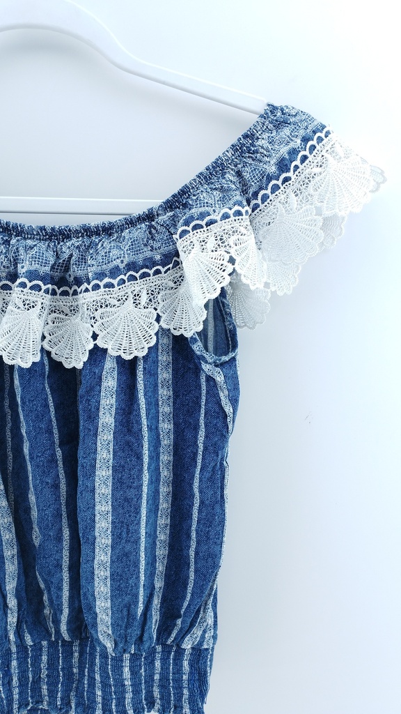 BLUSA AZUL T:M