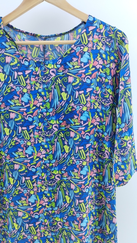 VESTIDO MULTICOLOR T:L