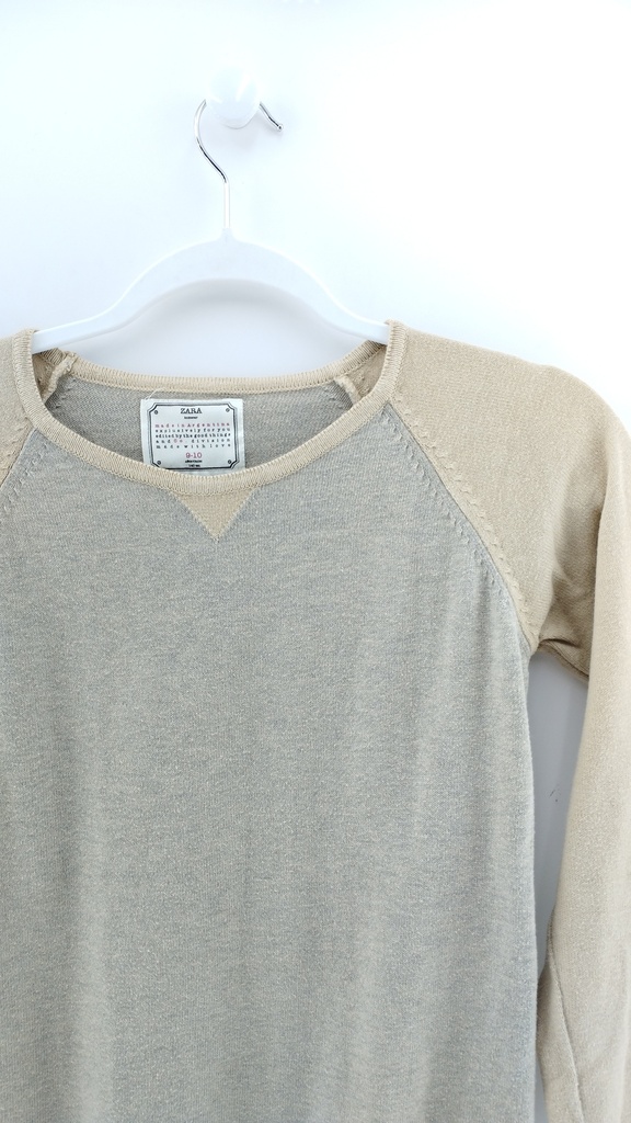 Sweater crema zara boys