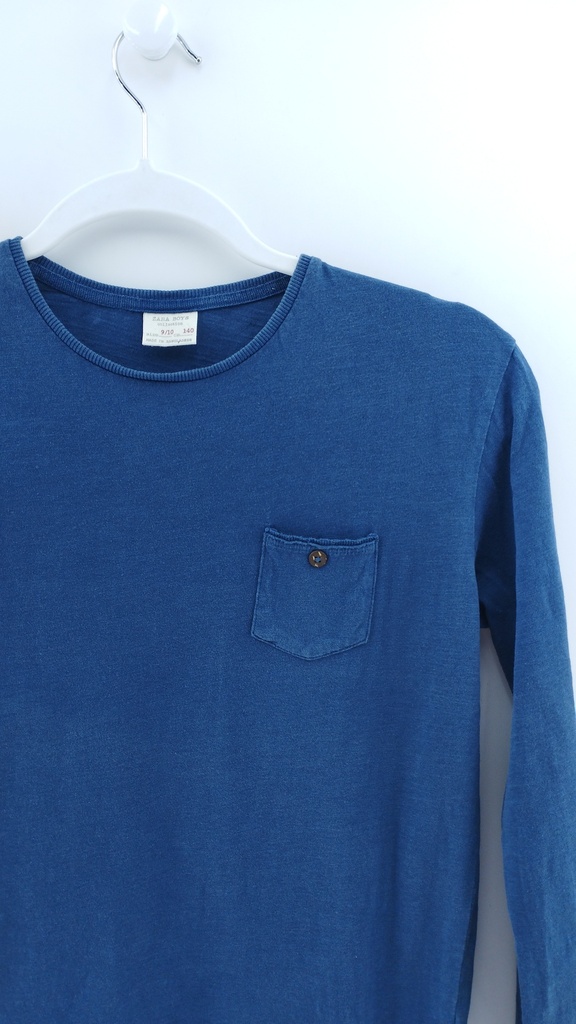 remera azul zara boys