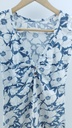 REMERA BLANCA AZUL T:M