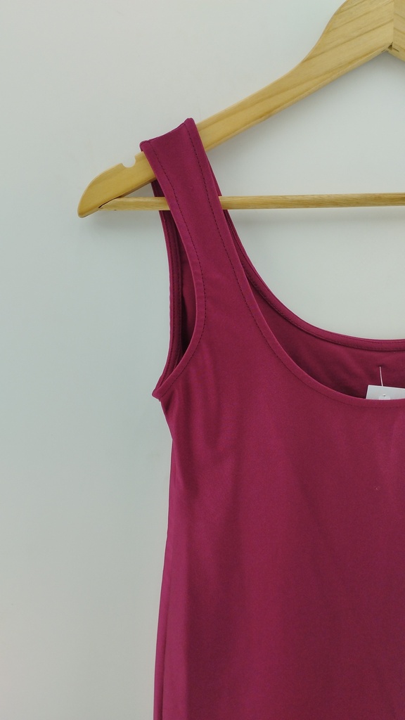 Vestido bordo satinado T:M