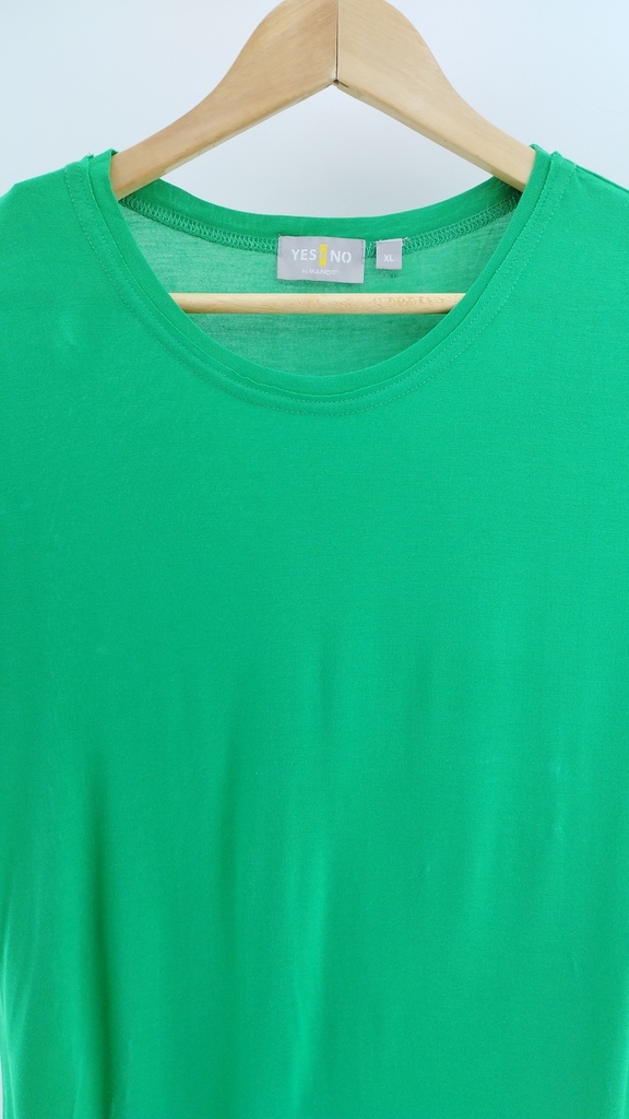REMERA VERDE YES OR NO T:XL