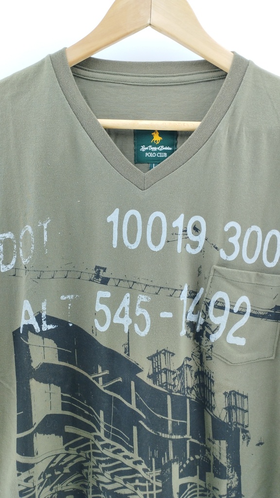 REMERA VERDE POLO CLUB T:L