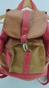 MOCHILA MARRÓN ROJO T:U