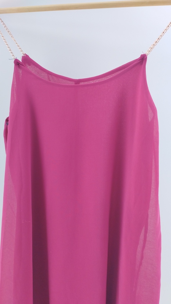 VESTIDO MAGENTA T:L