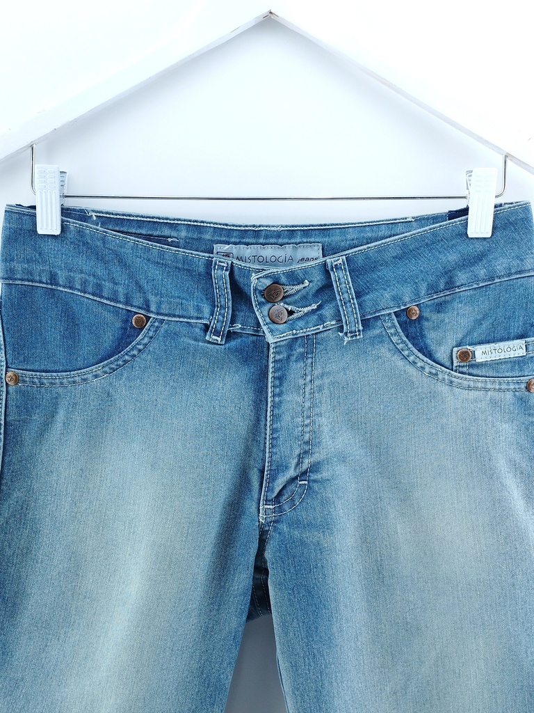 BERMUDA CELESTE MISTOLOGÍA JEANS T:40