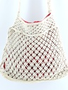CARTERA BLANCA CROCHET T:U