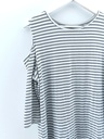 BLUSA BLANCA NEGRO T:L