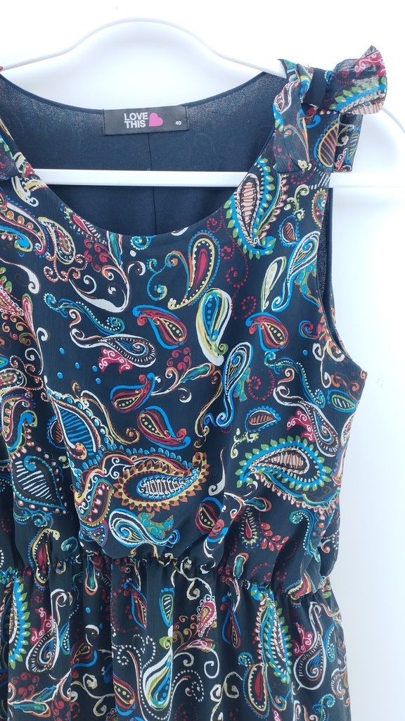 VESTIDO MULTICOLOR LOVE THIS T:40