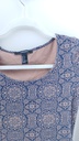 VESTIDO AZUL ROSA FOREVER 21 T:S