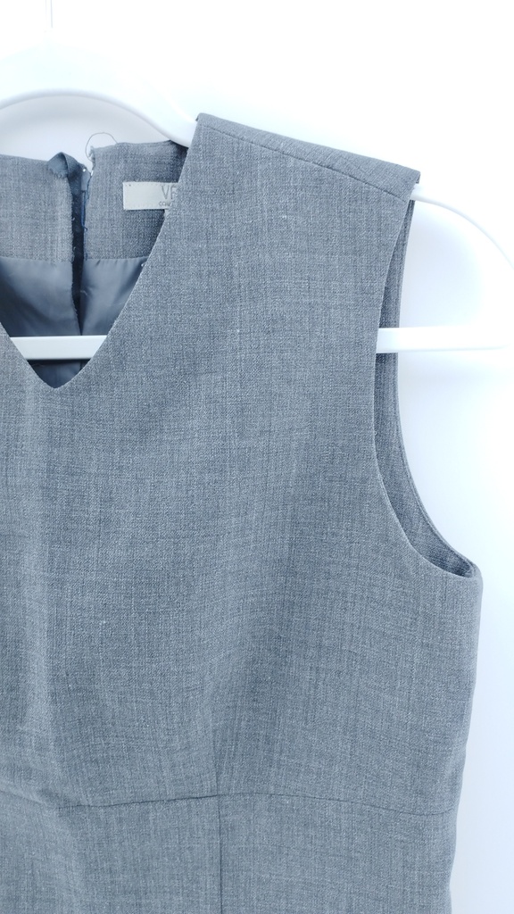VESTIDO GRIS VER T:XS