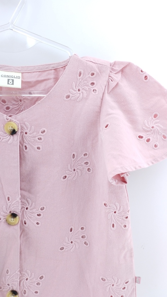 CAMISA ROSA CALADA CONIGLIO T:8