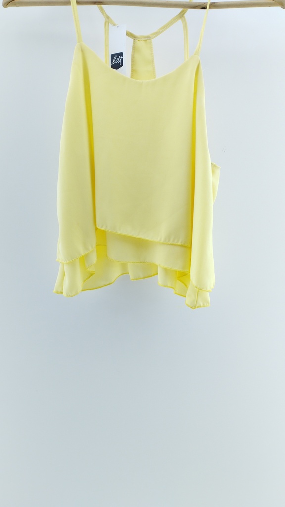 MUSCULOSA CREPPE AMARILLA T. S