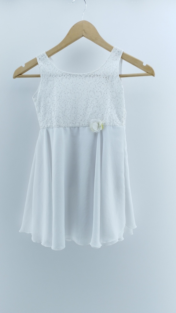 VESTIDO LELEFANTINO BLANCO T:6