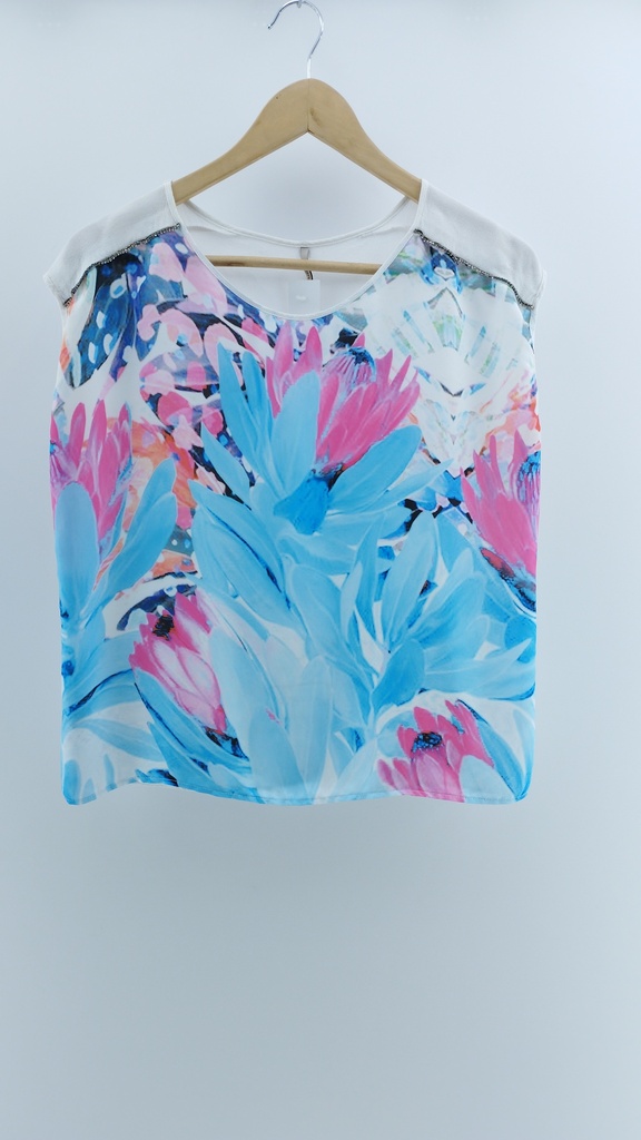 BLUSA TUCCI BRILLOS T:M