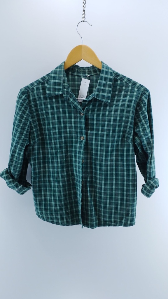 CAMISA CUADRILLE VERDE T:2