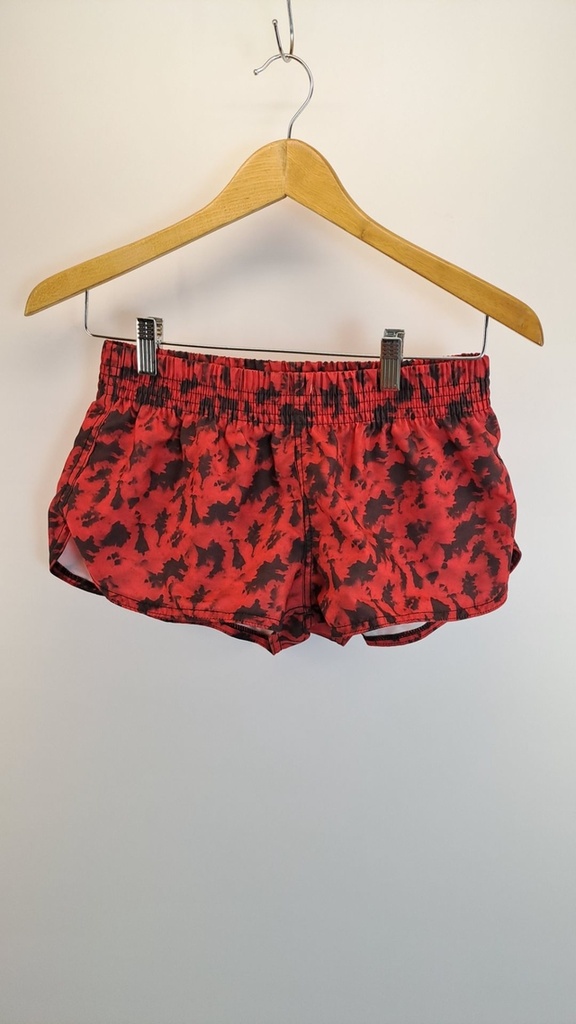SHORT DEPORTIVO ROJO Y NEGRO