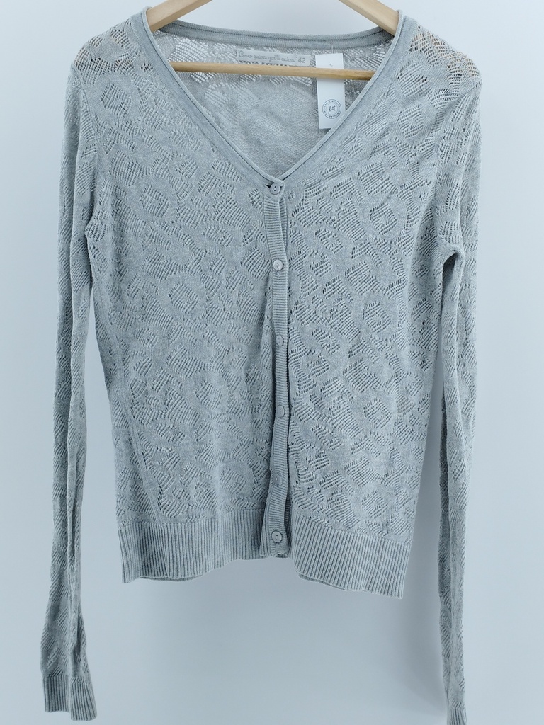 CARDIGAN GRIS COMO QUIERES T:42