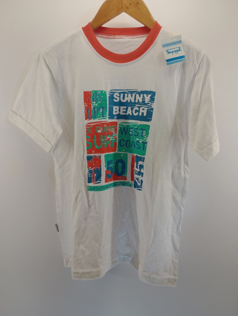 REMERA BLANCA LE PUPPET T:14