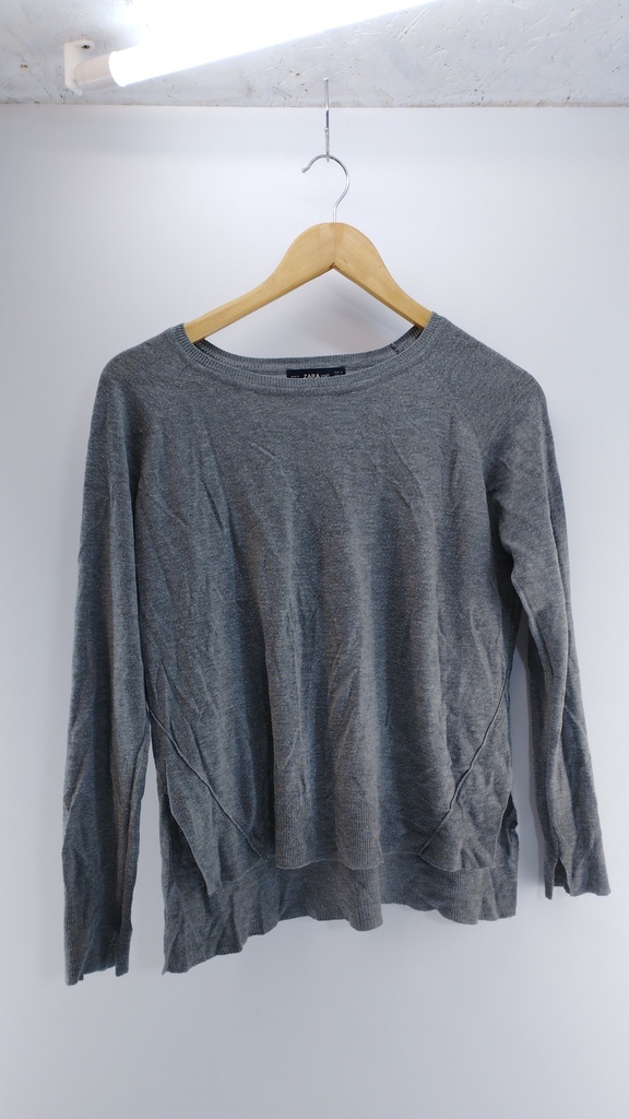 SWEATER GRIS GRIS ZARA KNIT T:M