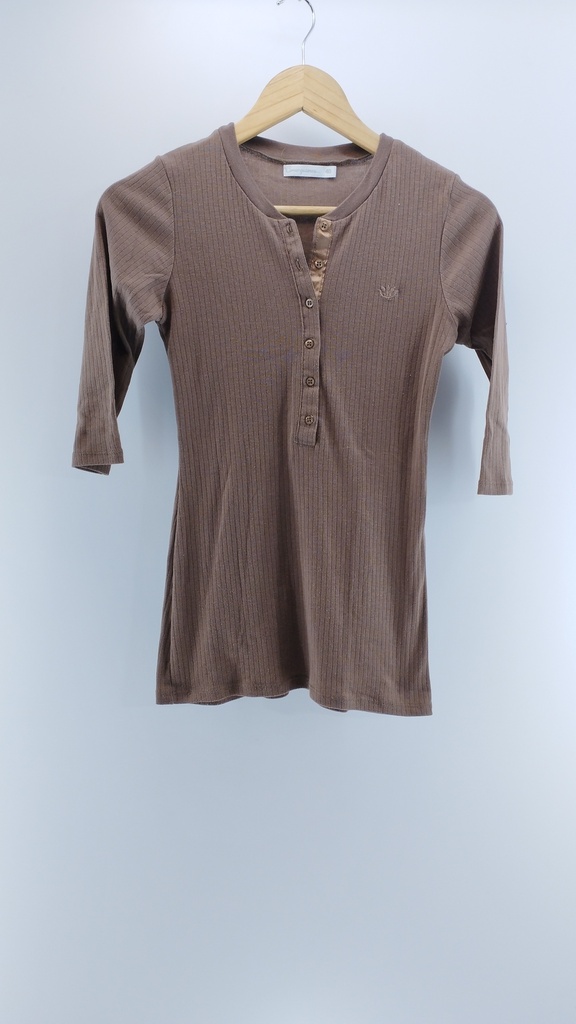 BLUSA MARRÓN COMO QUIERES T:40