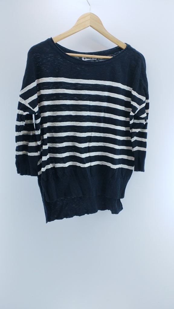 SWEATER BLANCO AZUL ZARA KNIT T:M