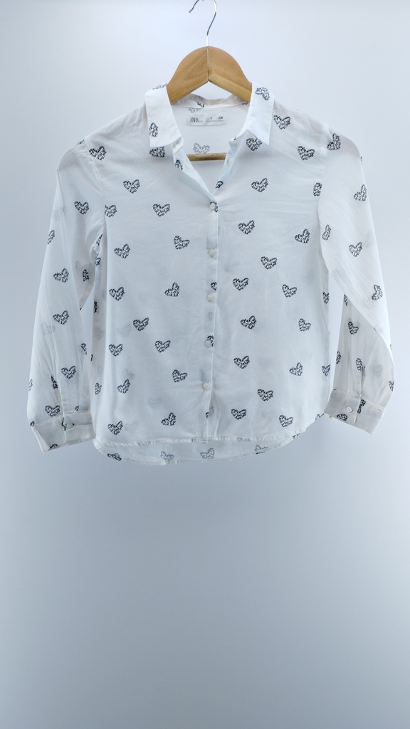 CAMISA BLANCA Zara kids T:9