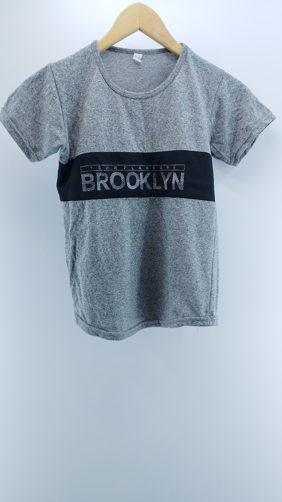 REMERA GRIS Creaciones romy T:10