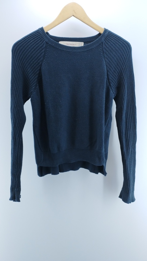 SWEATER NEGRO ZARA KNIT T:M