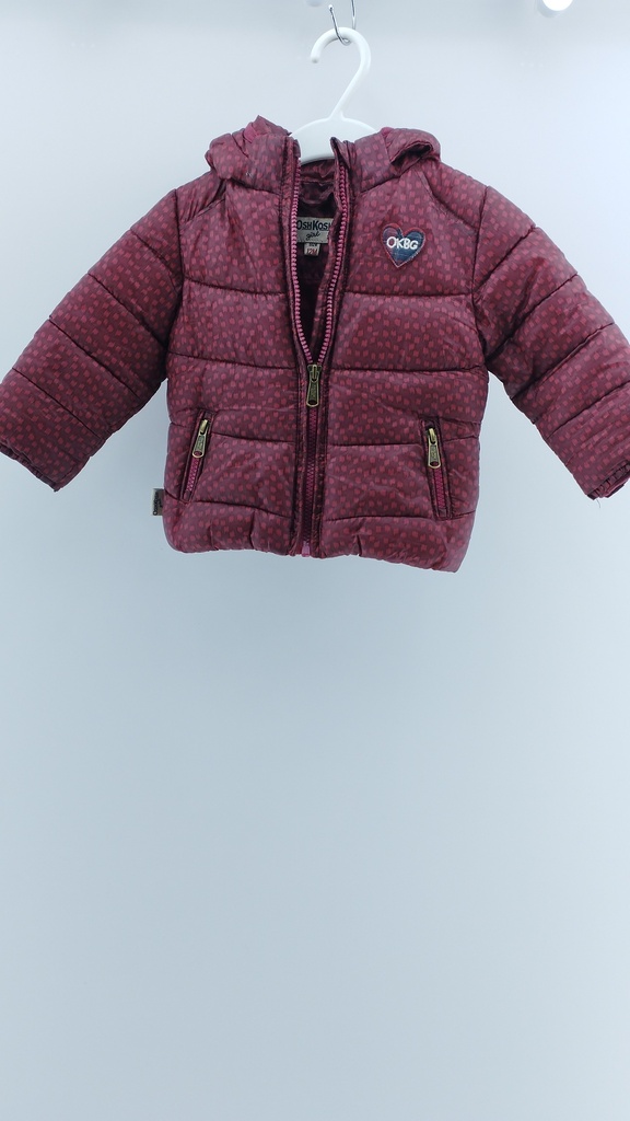 CAMPERA BORDÓ Oshkosh girl T:12M