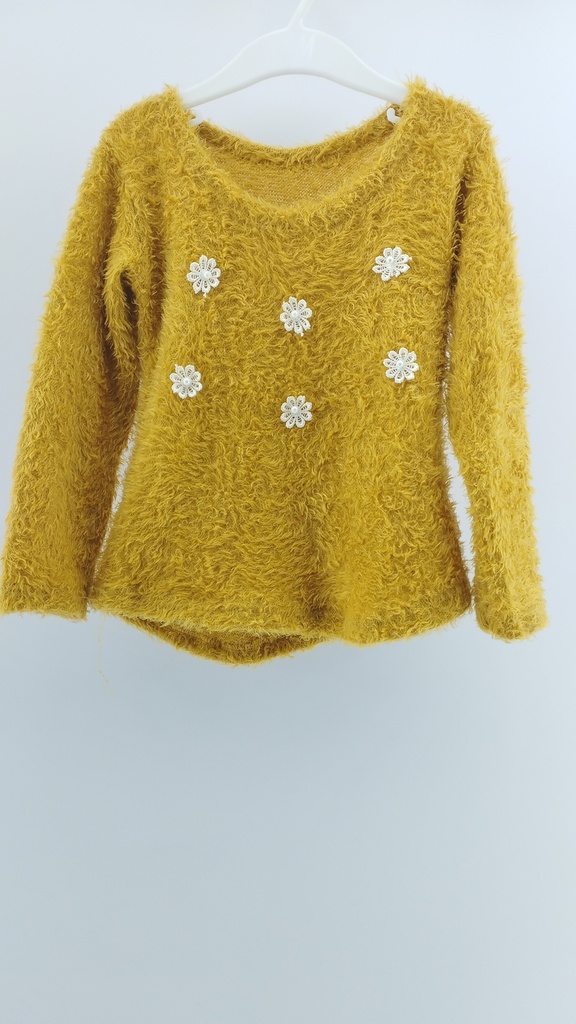 CARDIGAN MOSTAZA T:6