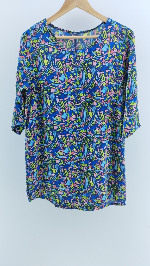VESTIDO MULTICOLOR T:L