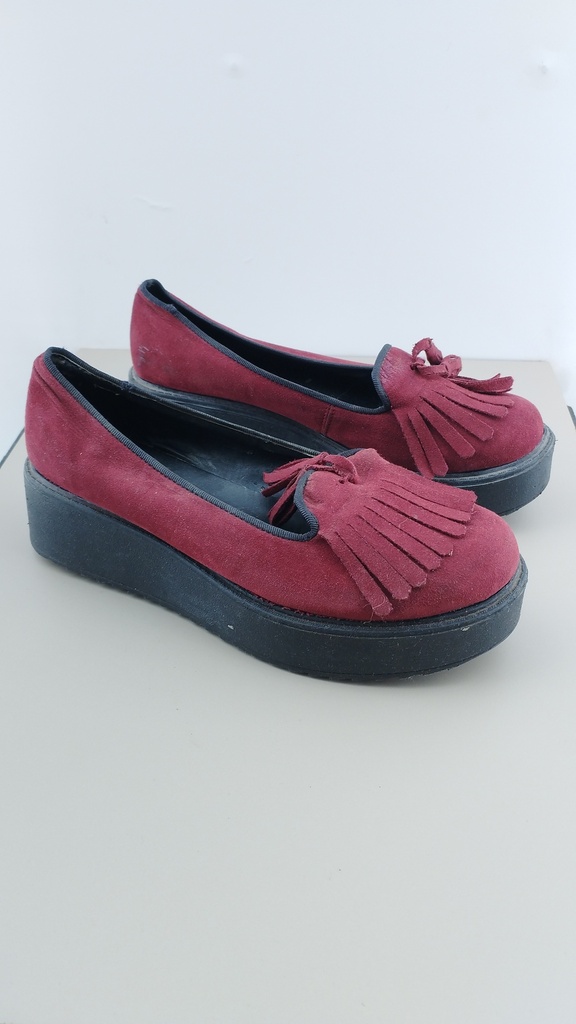MOCASINES BORDÓ NAHLA T:37