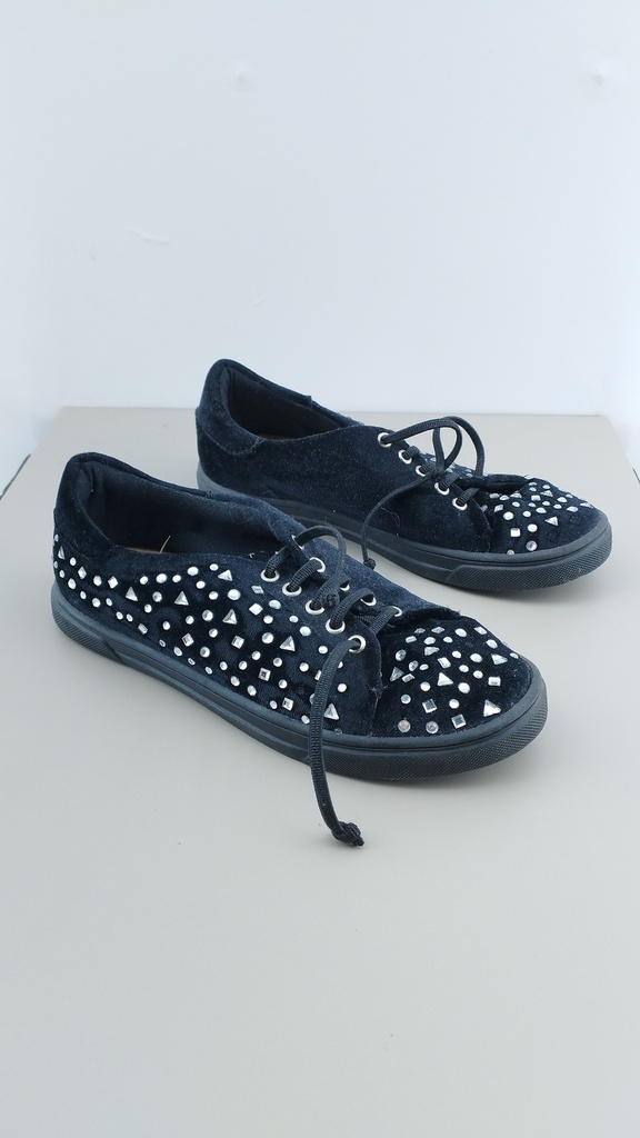 ZAPATILLAS NEGRAS CONIGLIO T:32