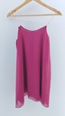VESTIDO MAGENTA ROSA T:L
