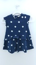 VESTIDO AZUL BLANCO ZARA KIDS T:5
