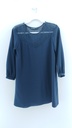BLUSA AZUL ZARA BASIC T:M