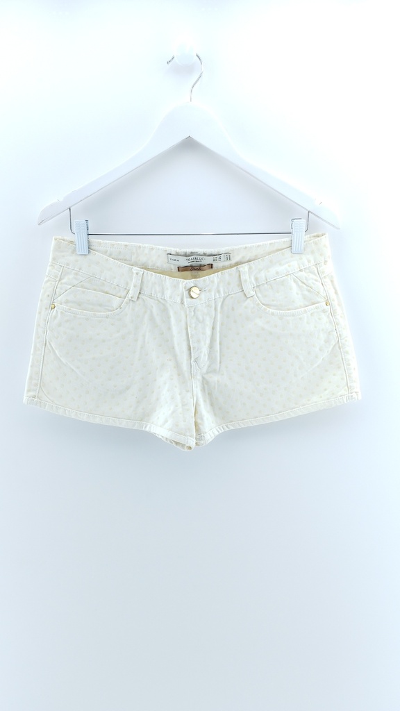 SHORTS CRUDO ZARA TRAFALUC T:40