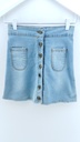 FALDA CELESTE LUA JEANS T:36