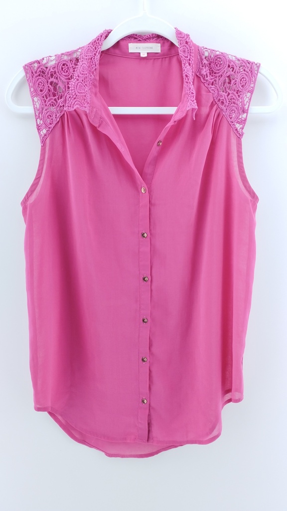 CAMISA ROSA MIX COUTURE T:M
