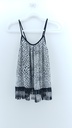 MUSCULOSA BLANCO NEGRO T:3