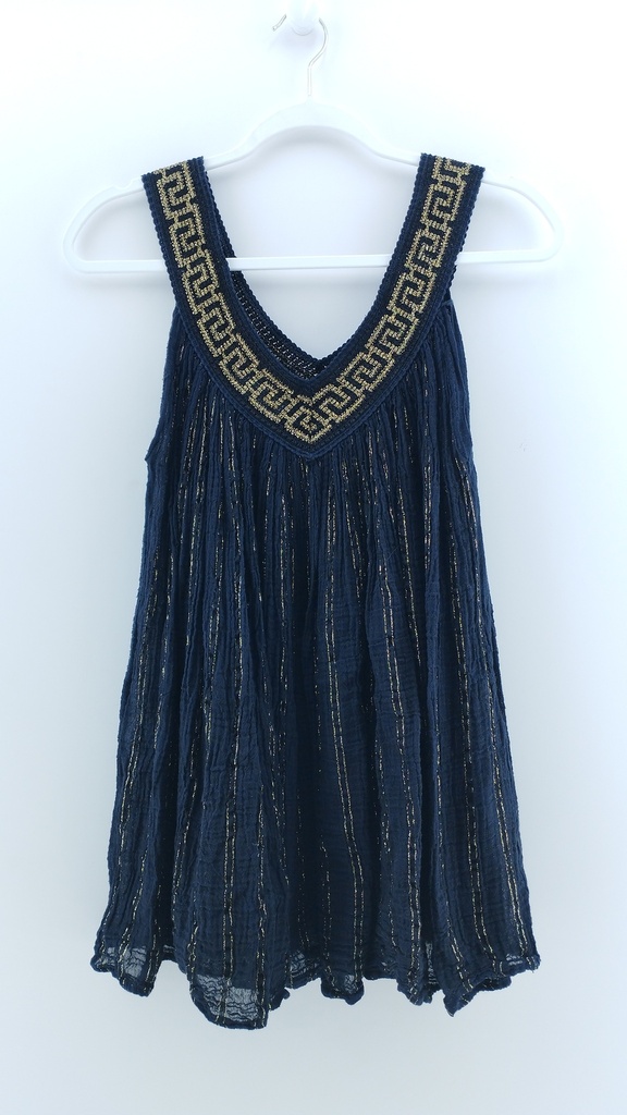 BLUSA NEGRO DORADO ZWZN T:XL